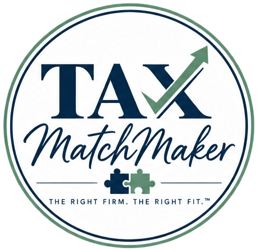TaxMatchMaker — The Right Firm. The Right Fit.